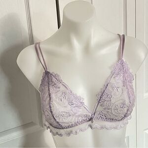 LISE CHARMEL Crystal Poesie half-cup bra NWT  40B or L
